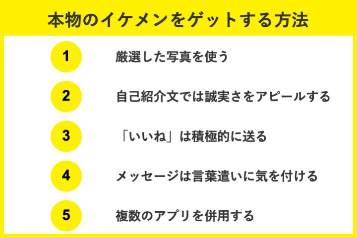 本物のイケメンをゲットする方法